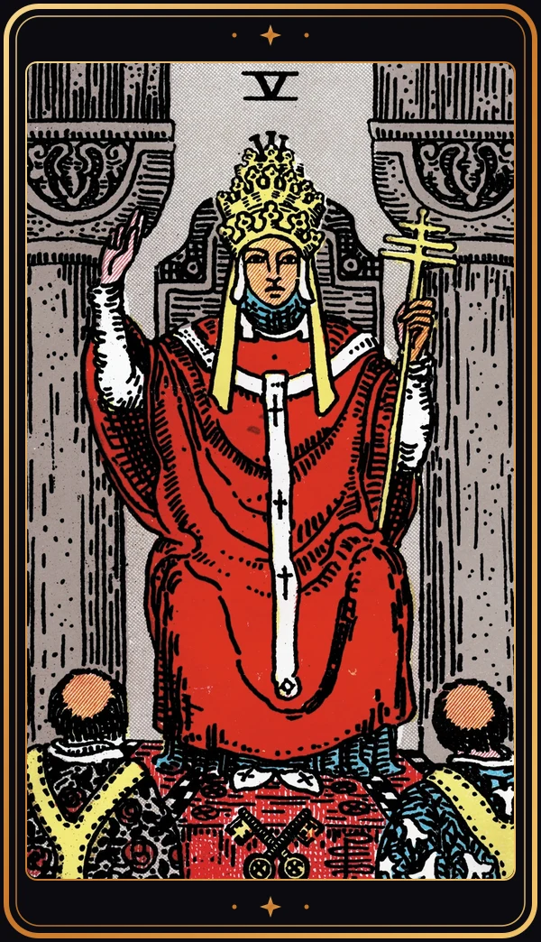 O Hierofante O Hierofante